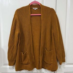 Madewell Honey Ribbed Cardigan